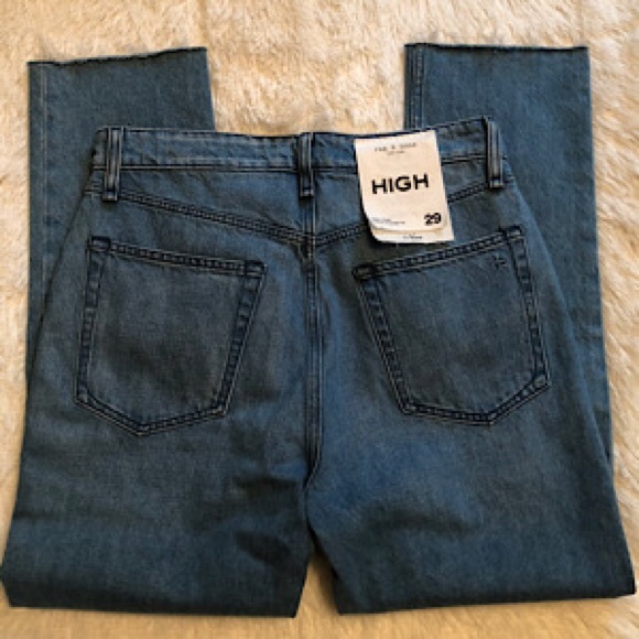 “NEW” rag & bone Nina High-Rise Ankle Cigarette Jean - Picture 5 of 7